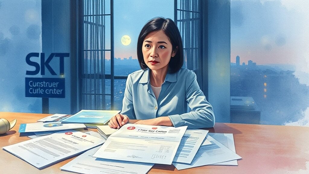 특별 사유로 위약금 면제받기 (watercolor 스타일)