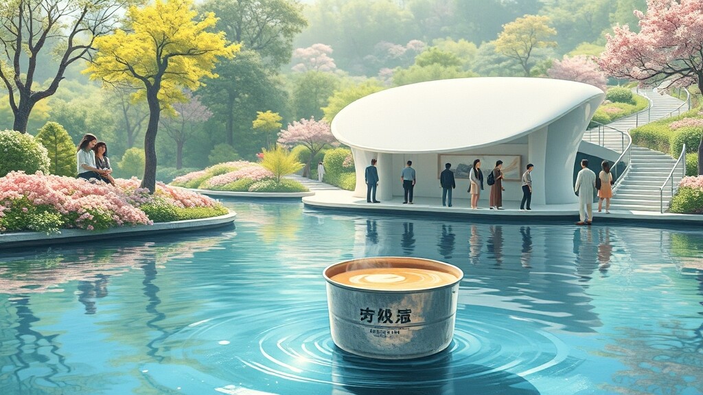 예술과 만나는 시간, 김병종미술관 (illustration 스타일)