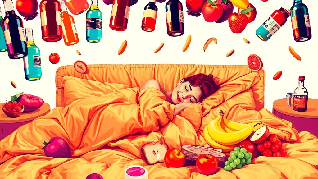 B형 독감 회복을 위한 생활 관리 (popart 스타일)