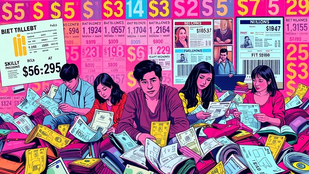 개인회생 신청 자격 및 필요 서류 (popart 스타일)