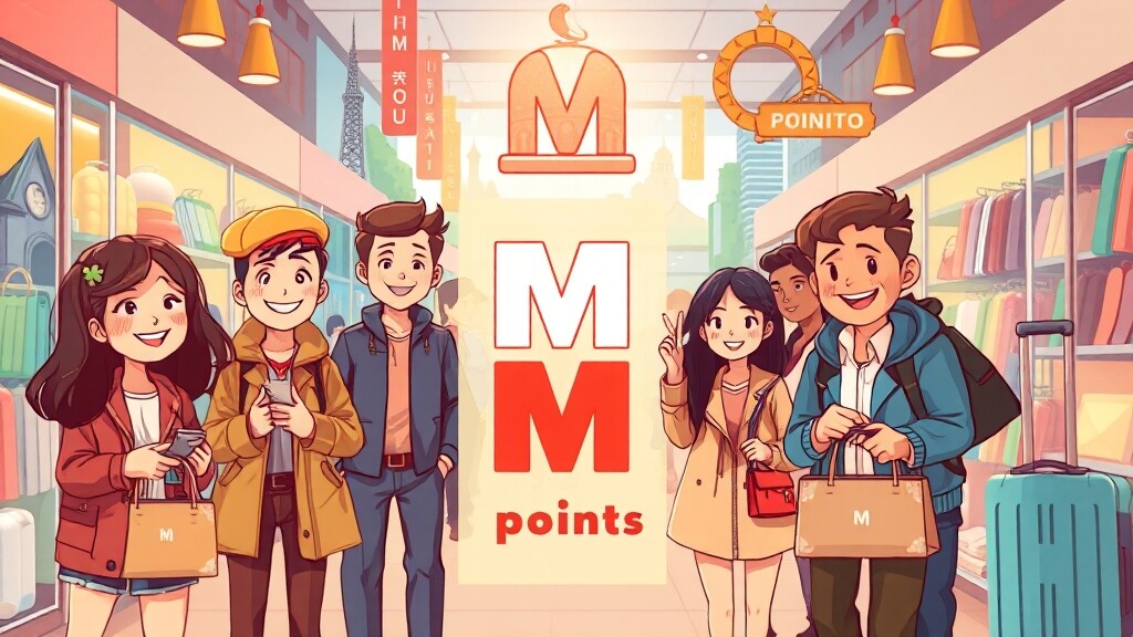 M포인트 기본 개념 (cartoon 스타일)
