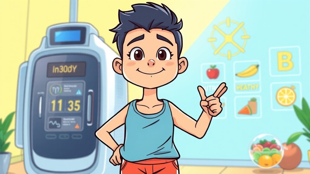 체중 감량 프로그램 소개 (cartoon 스타일)