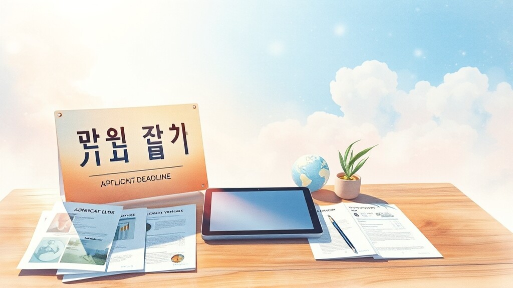 적용 대상과 신청 방법은? (watercolor 스타일)