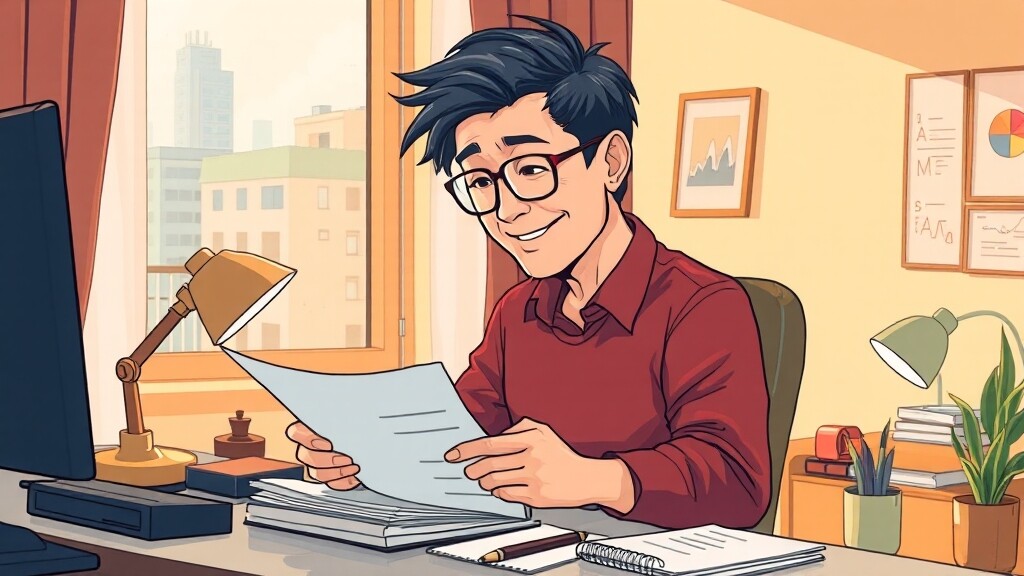 무직자 주담대 성공 사례, 뭐가 중요했을까? (cartoon 스타일)