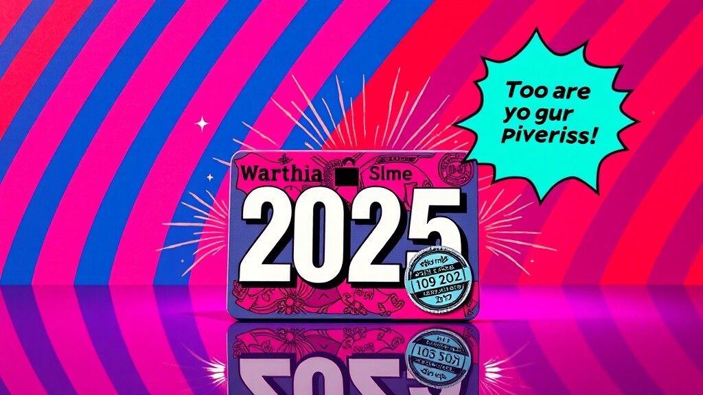 2025년 카드사 혜택 전망 및 꿀팁 (popart 스타일)