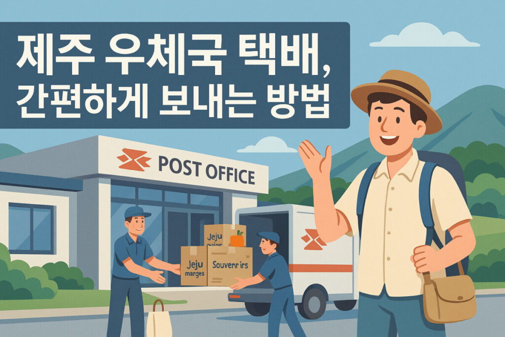 제주도 우체국 택배