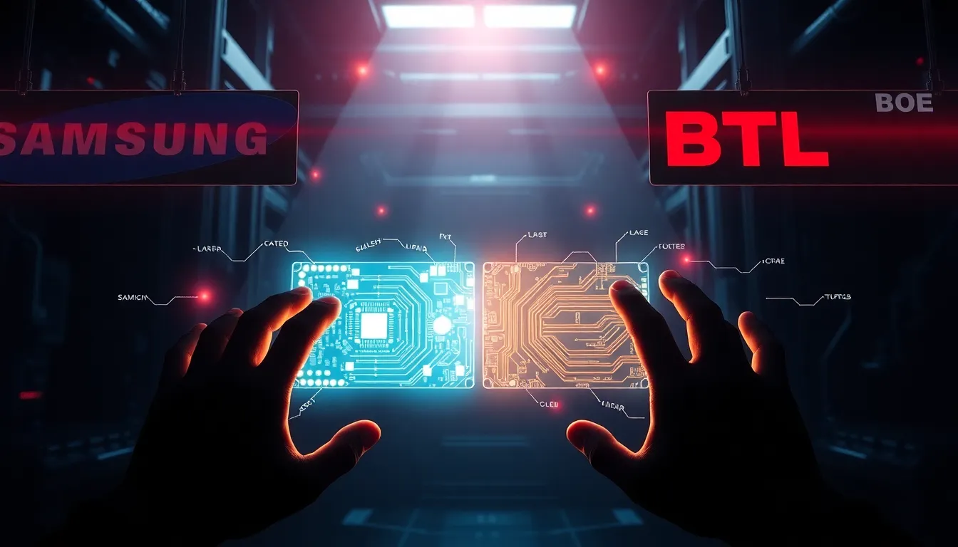 BOE 삼성 OLED 기술탈취