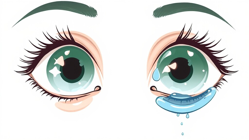 인공눈물, 제대로 알고 쓰자! (illustration 스타일)