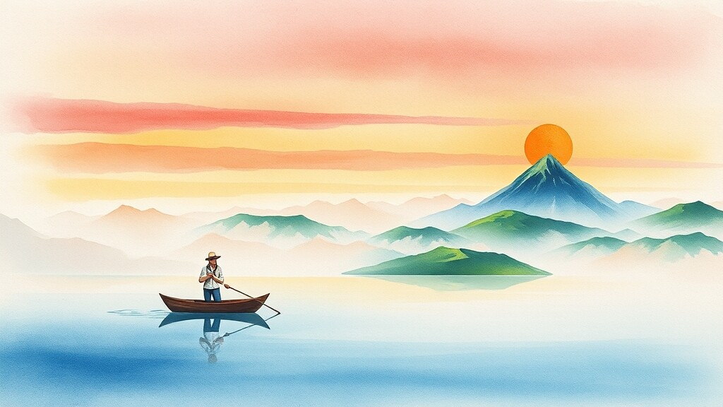 금리 동결, 환율 및 투자 시장에 미치는 영향 (watercolor 스타일)