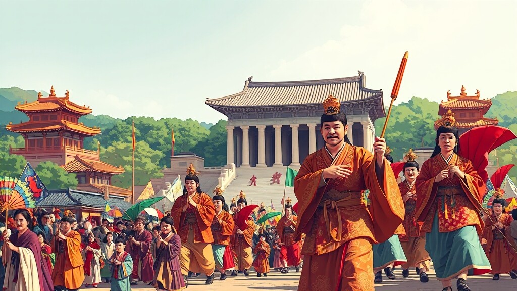 가야문화축제 심층 탐구: 역사와 의미 (illustration 스타일)