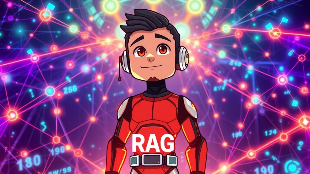 RAG(검색 증강 생성)란? (cartoon 스타일)