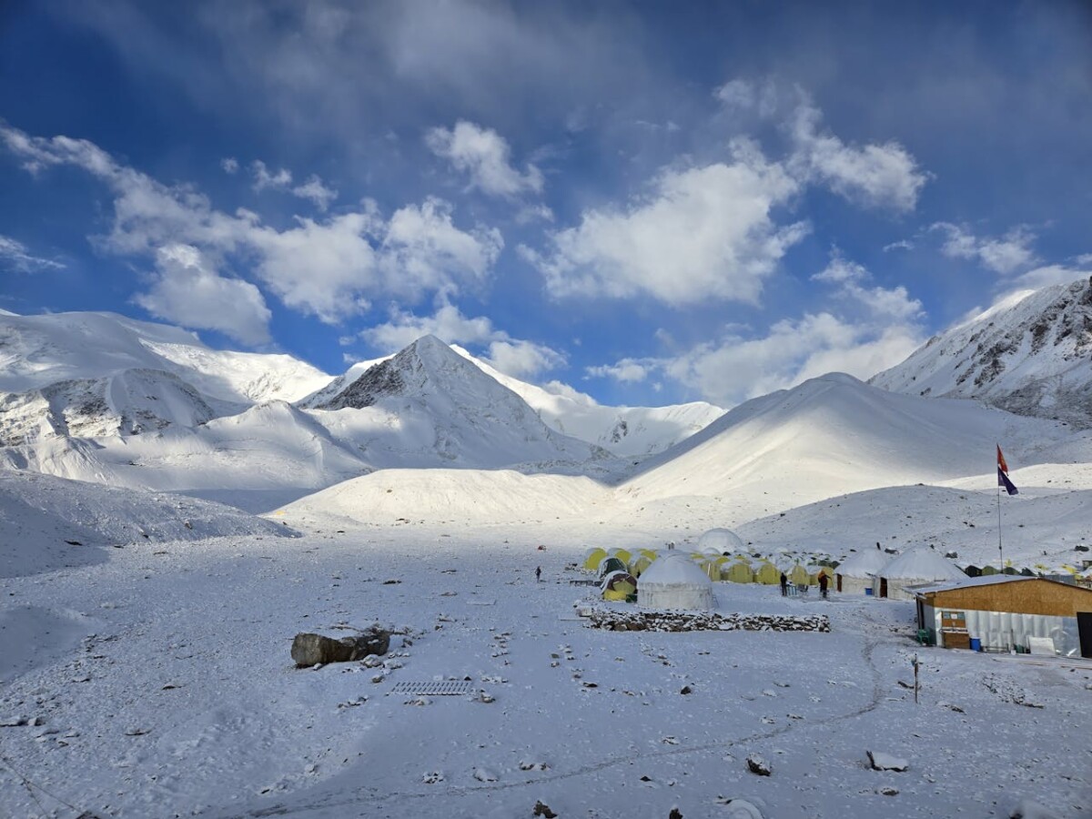 Fresh snow