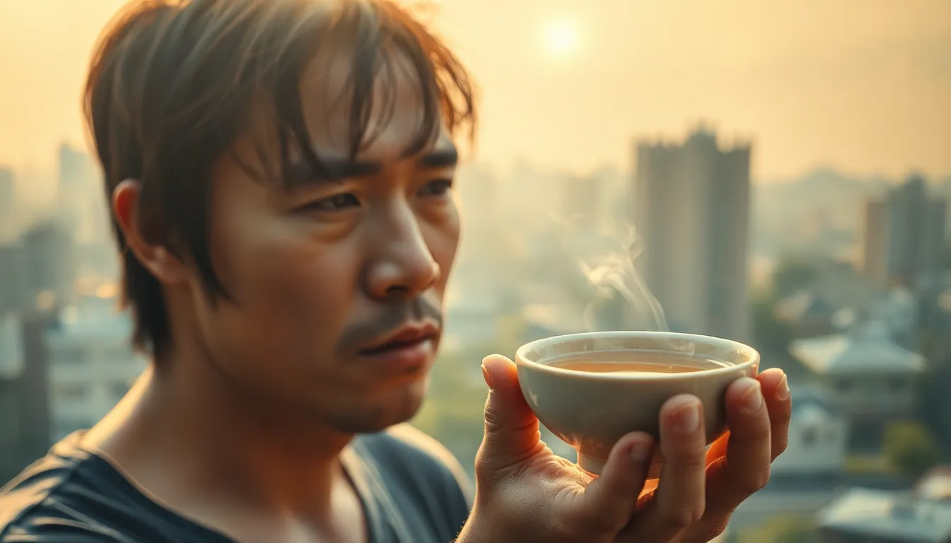 더위 한방차