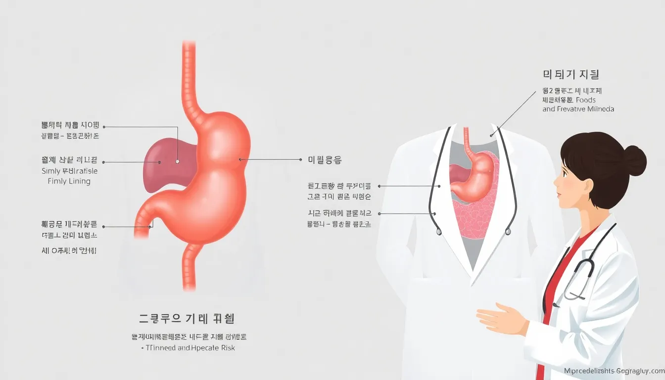 미란성위염 원인 증상 치료
