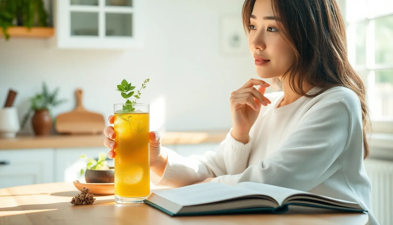 여름 약초 청 효능 만들기
