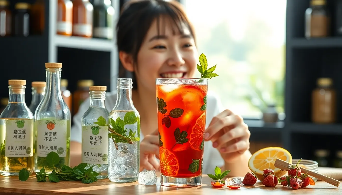 여름 약초 청 효능 만들기