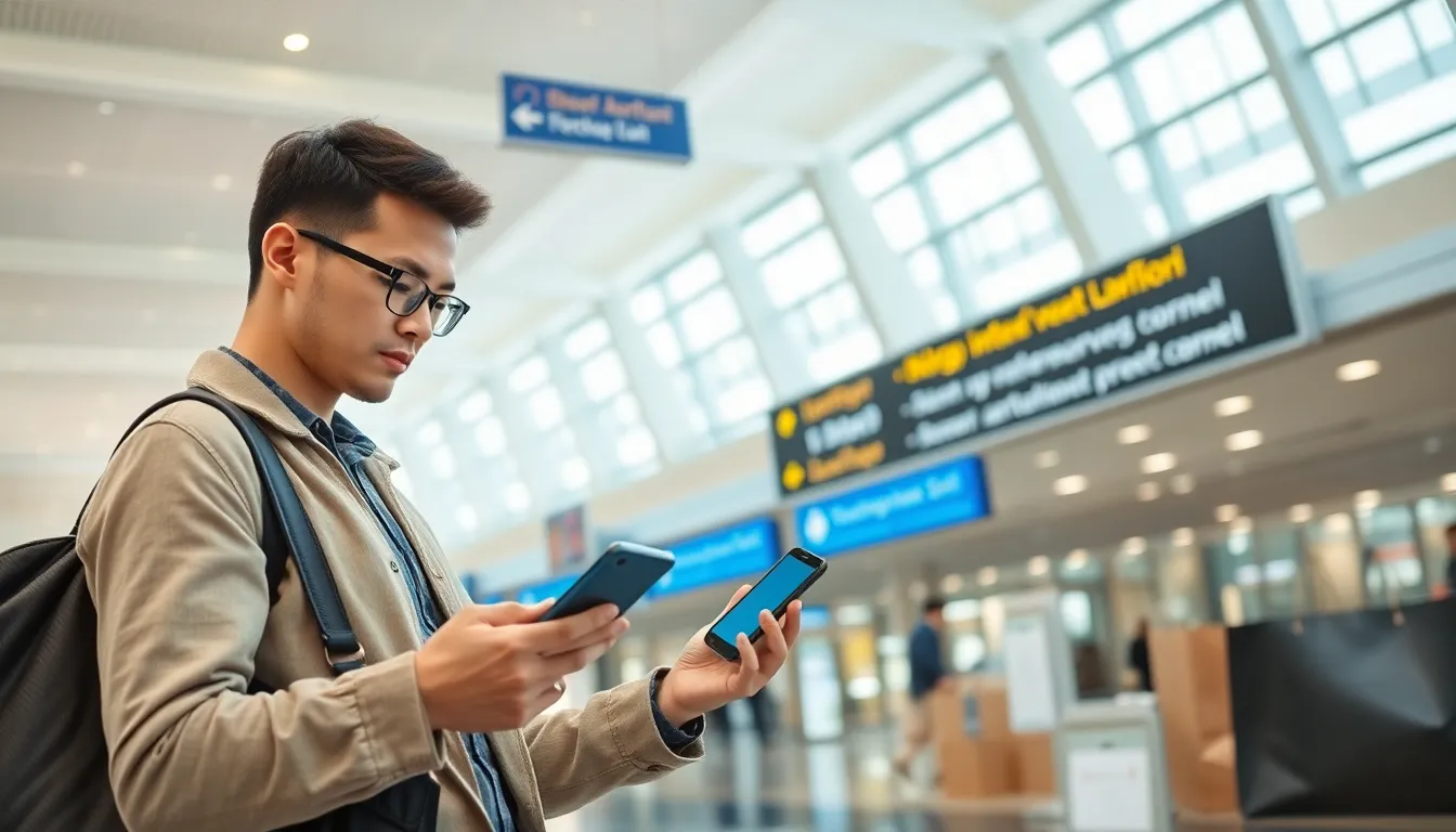 인천공항 면세점 인도장 위치