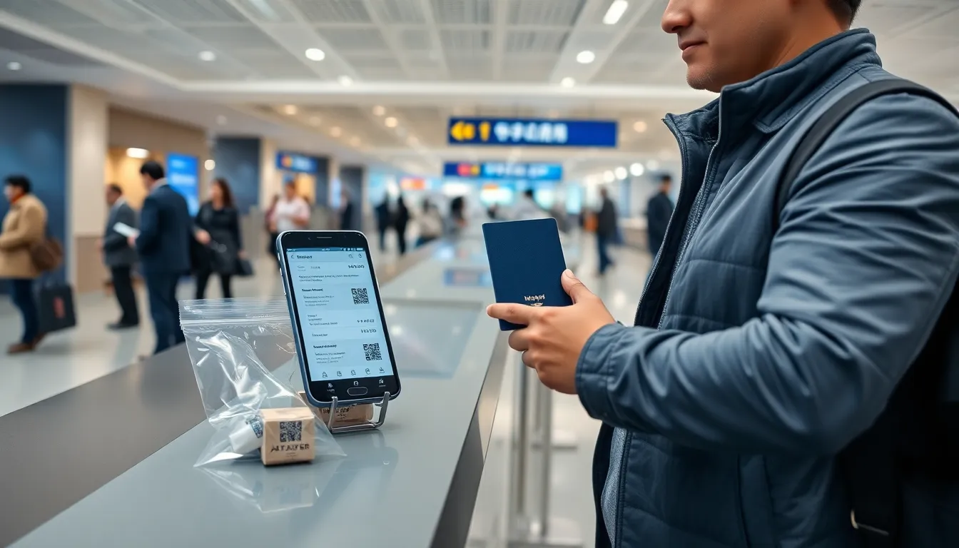 인천공항 면세점 인도장 위치