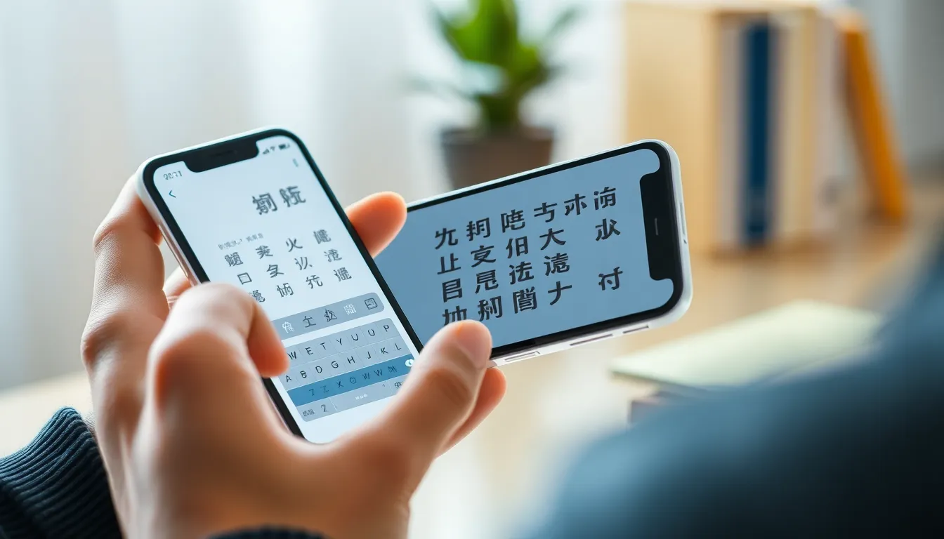 휴대폰 한자 입력 방법