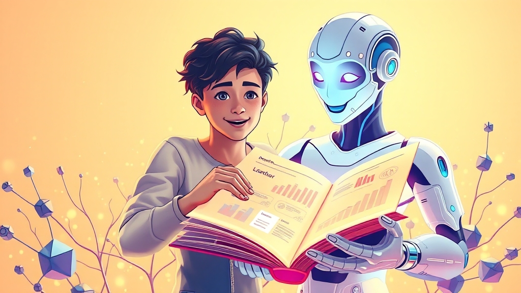 AI 디지털 교과서란? (illustration 스타일)
