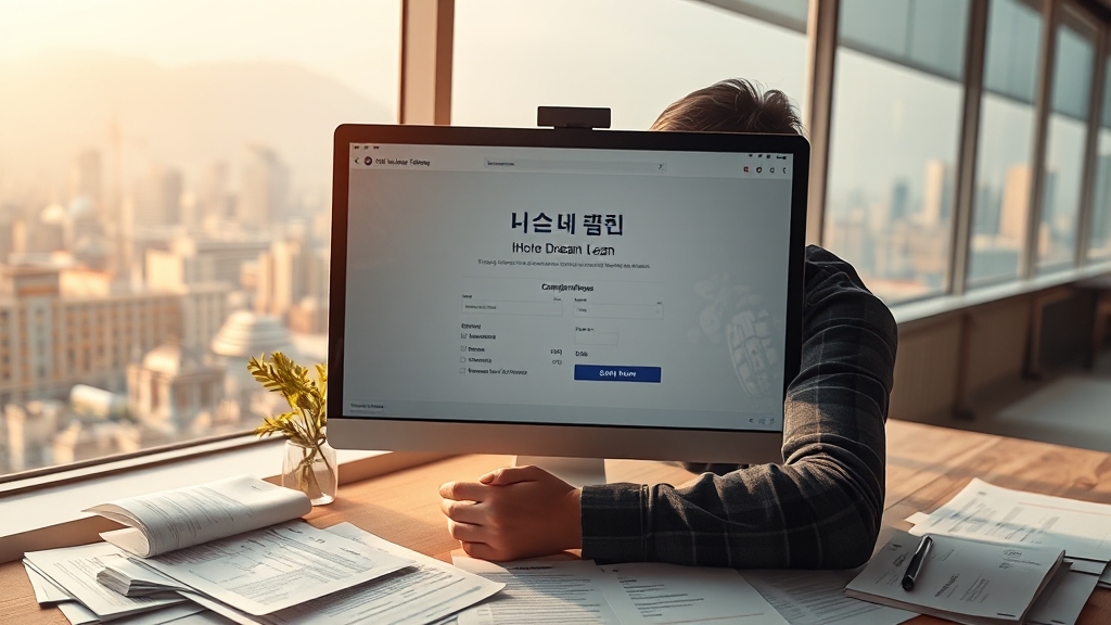 신청 방법 및 절차 (realistic 스타일)