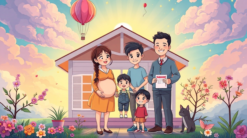 정책의 파급 효과 및 전망 (cartoon 스타일)
