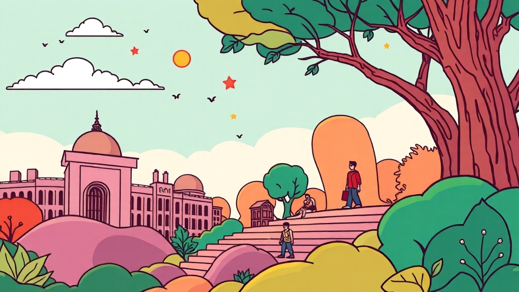 2026 대입 핵심 변화 (cartoon 스타일)