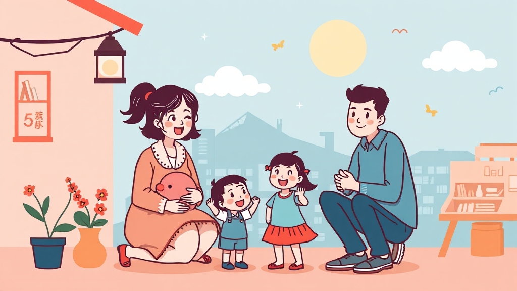 서울시 몽땅정보, 출산 육아 지원 사업이란? (cartoon 스타일)