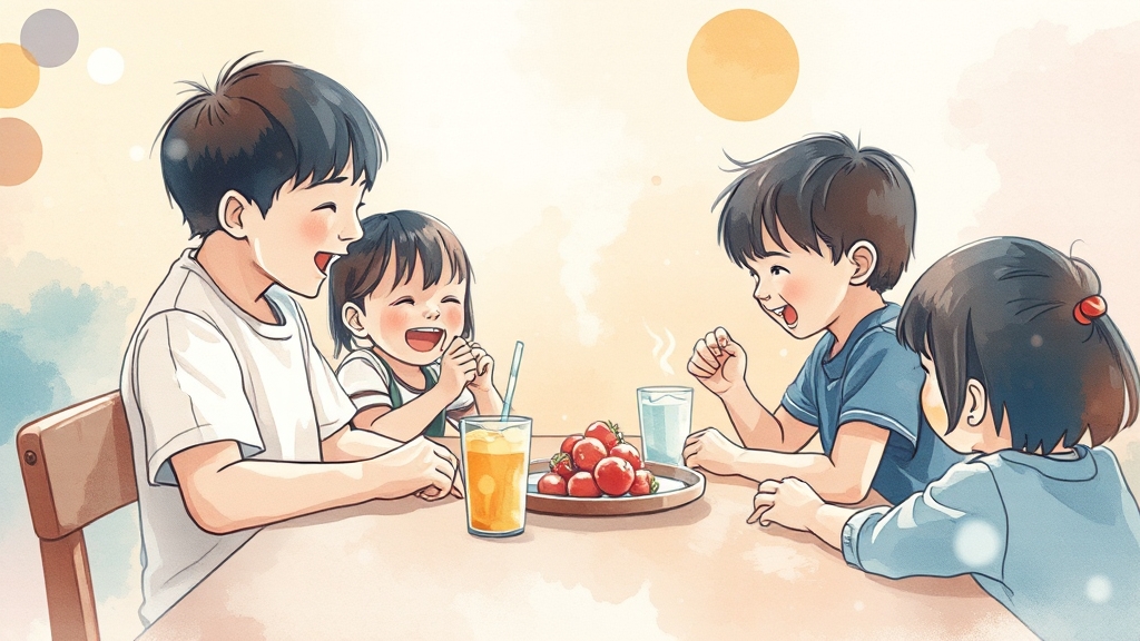 문화 및 놀이 공간 지원 (watercolor 스타일)