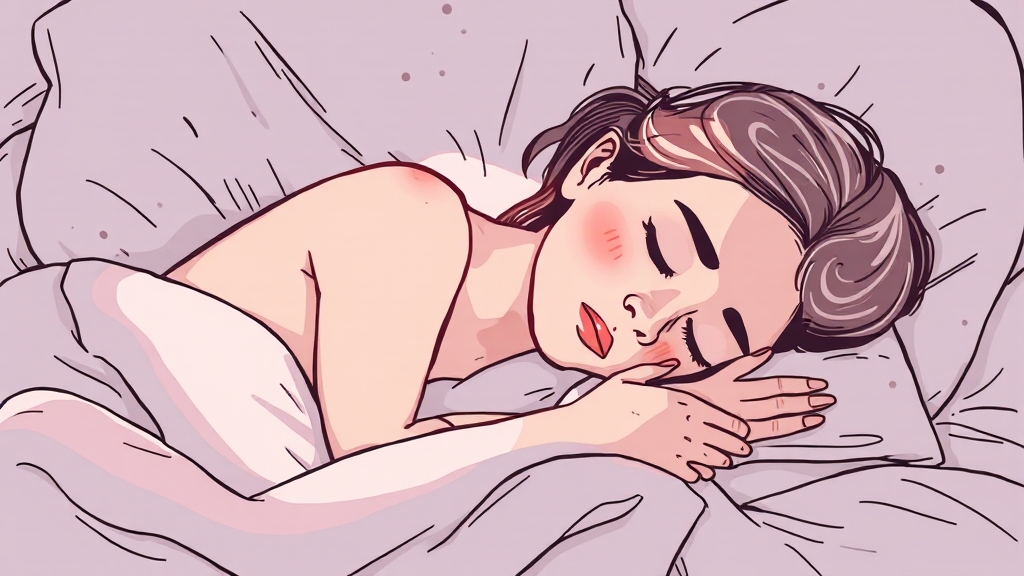 아토피와 잠자리, 베개 커버의 역할 (illustration 스타일)