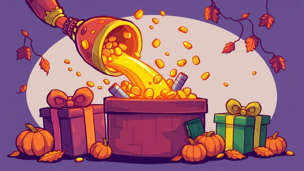 놓치면 후회할 적립금 혜택 (cartoon 스타일)