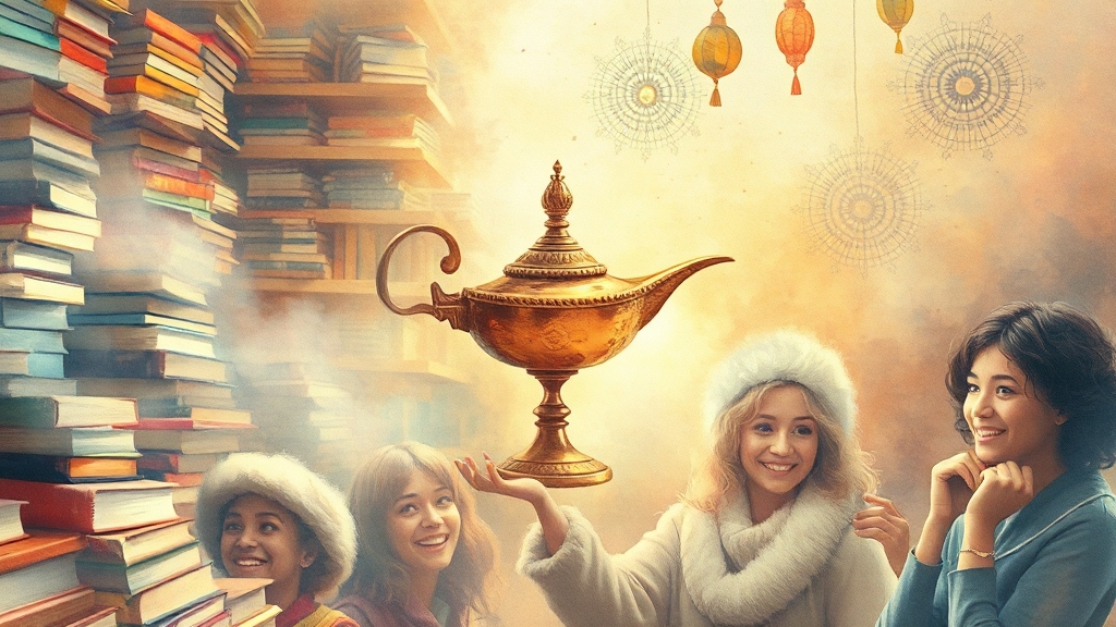 알라딘 굿즈 스마트 구매팁 (watercolor 스타일)