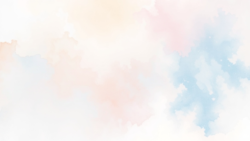 결론 (watercolor 스타일)