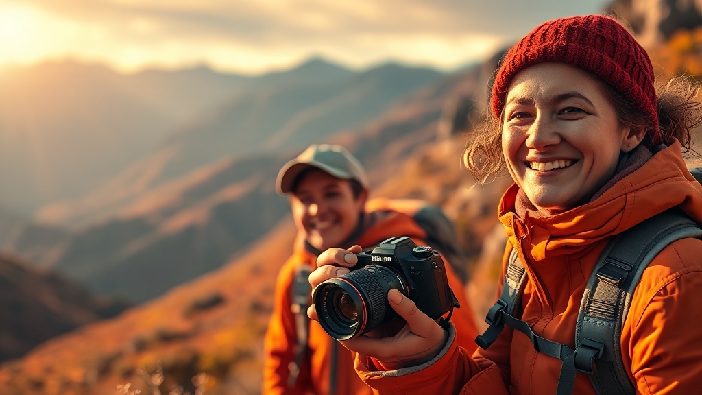 단풍 여행 준비물 및 꿀팁 (realistic 스타일)