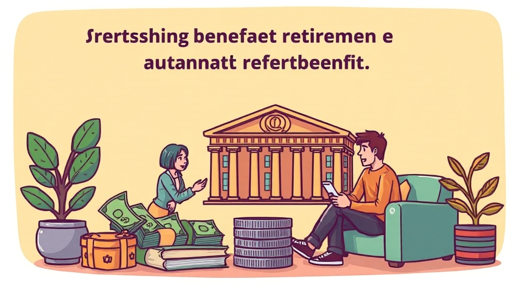 연금 수령 절세 전략 (cartoon 스타일)