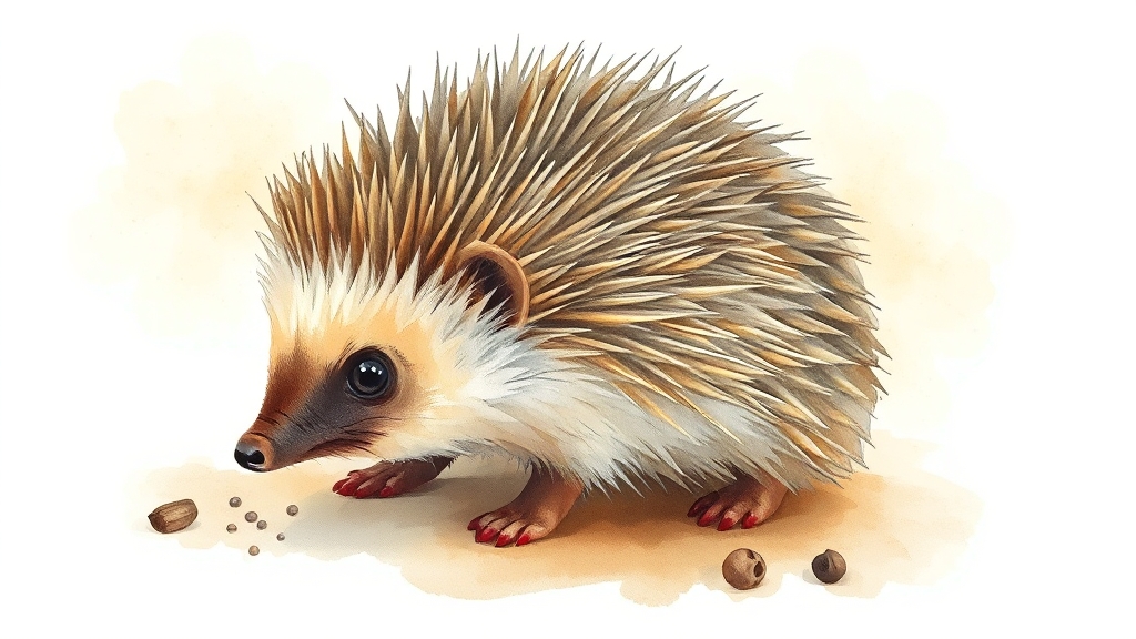 포스틱과 음식 조합: 이색 레시피 탐구 (watercolor 스타일)