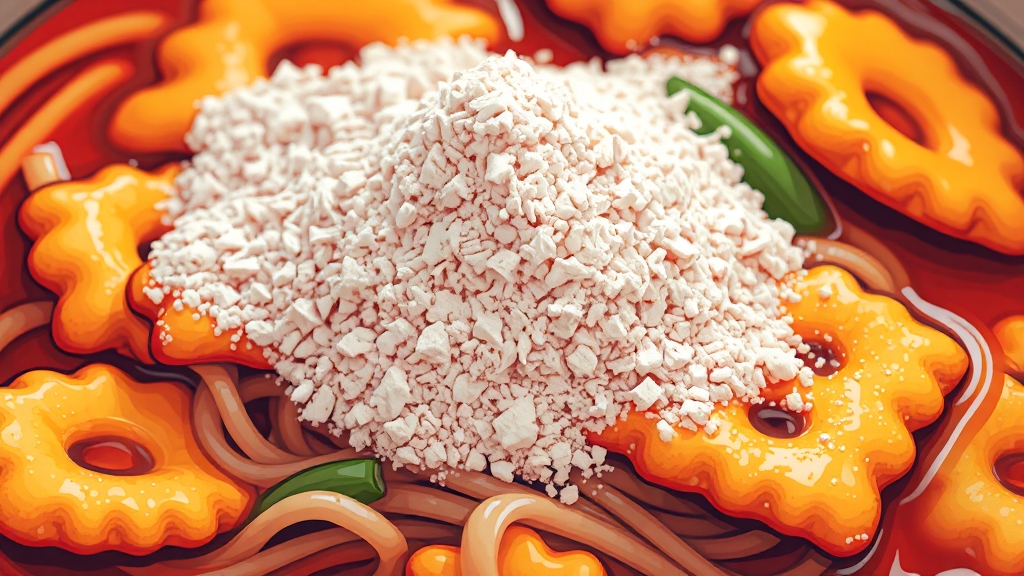 라면 스프, 찰떡궁합은? (illustration 스타일)