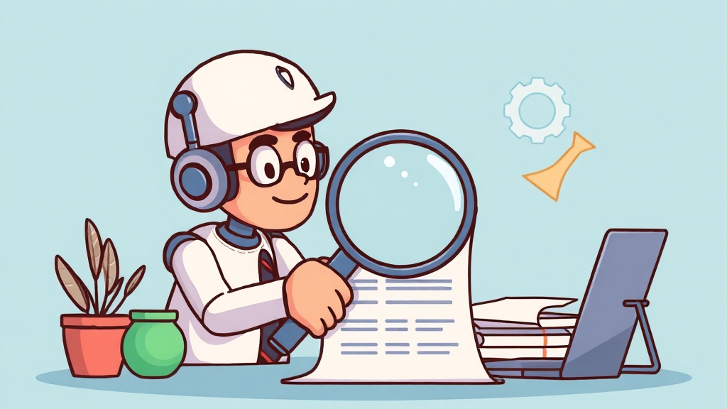 AI 오작동 및 오류 신고 절차 (cartoon 스타일)