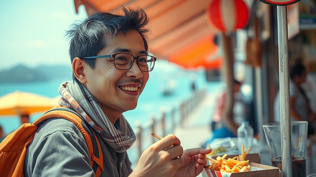 가성비 만족 여행 경험 공유 (realistic 스타일)