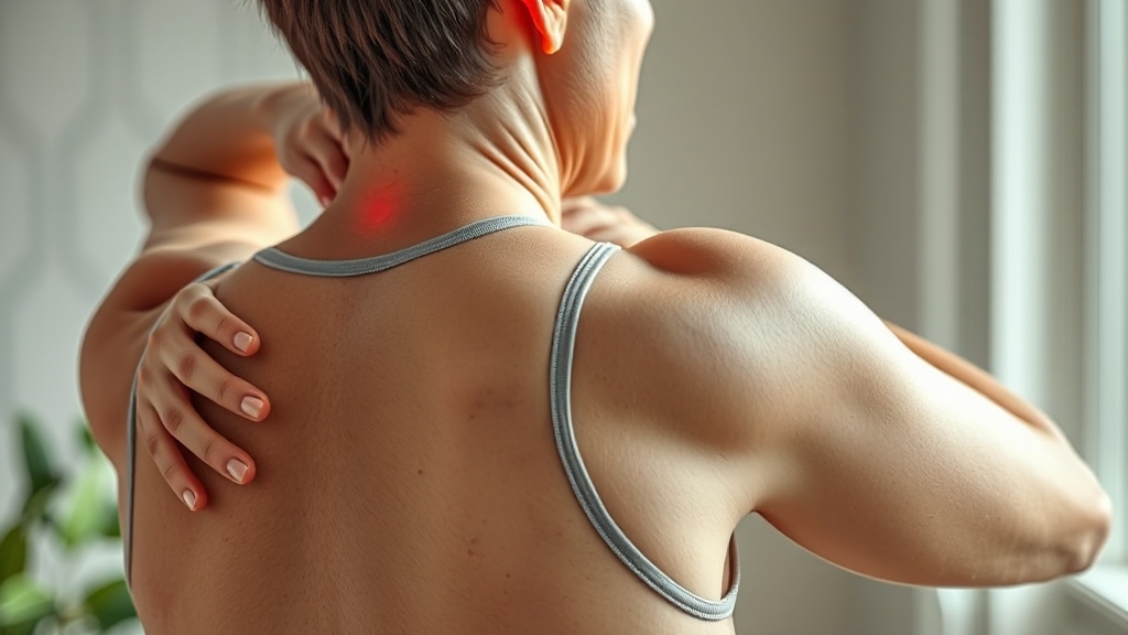 통증 완화 및 치료 (realistic 스타일)