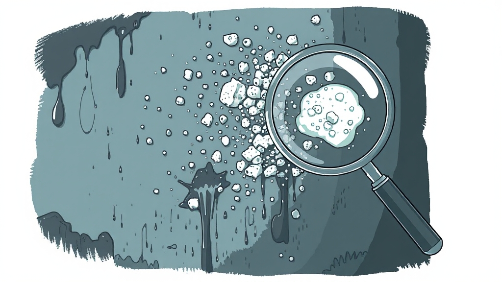 곰팡이, 왜 생길까? (illustration 스타일)