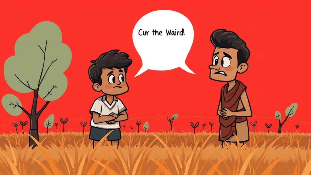 질투심과 시기심 분석 (illustration 스타일)