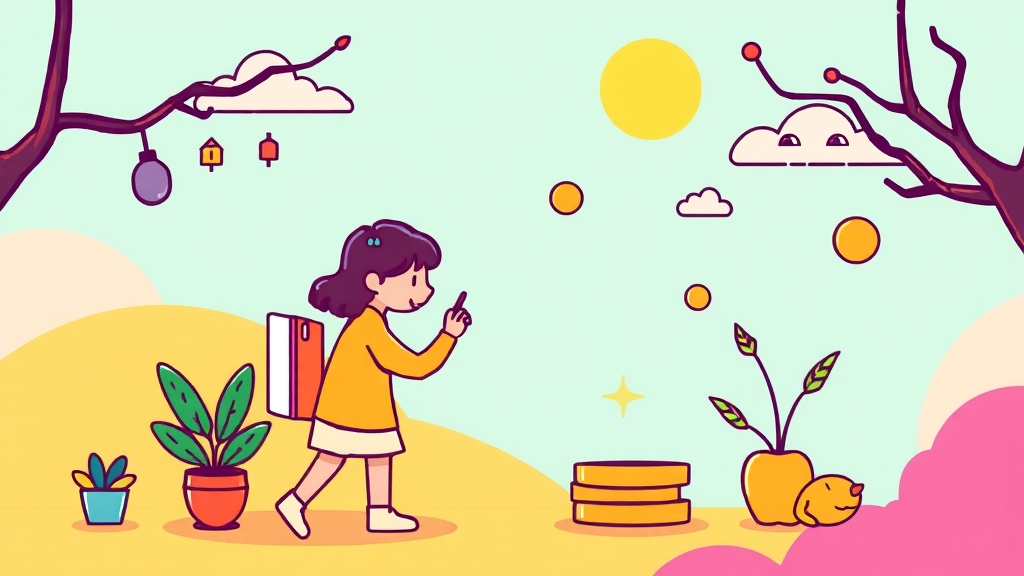 미래에셋 네이버통장이란? (cartoon 스타일)