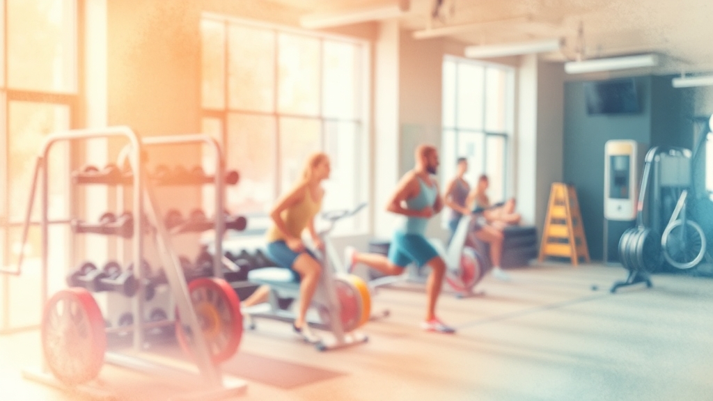 근육 성장 기본 원리 (watercolor 스타일)