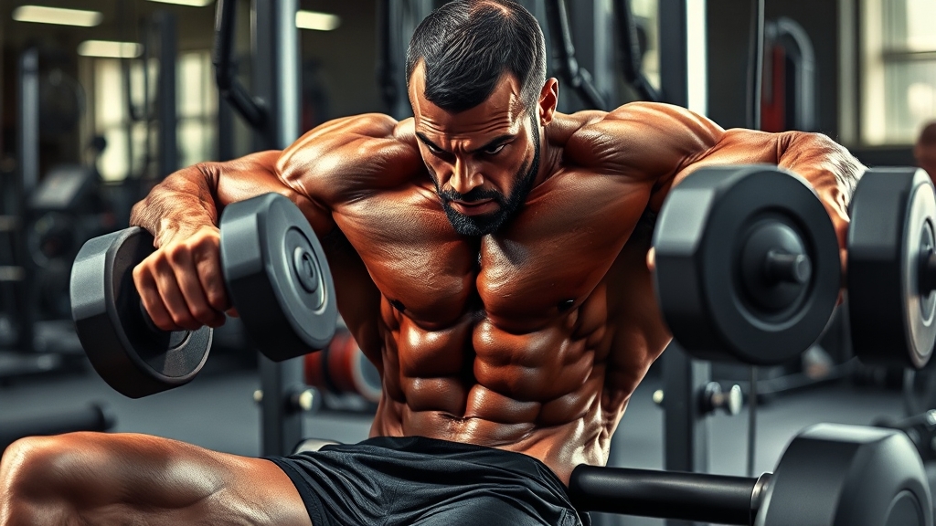 효과적인 근비대 훈련 방법 (realistic 스타일)