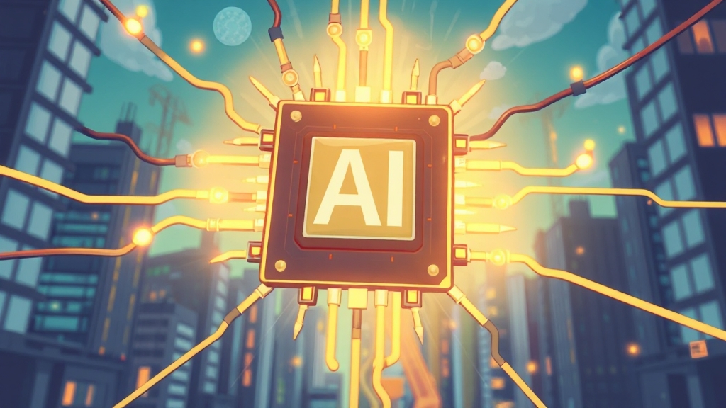 AI 시대, 왜 전력인가? (cartoon 스타일)