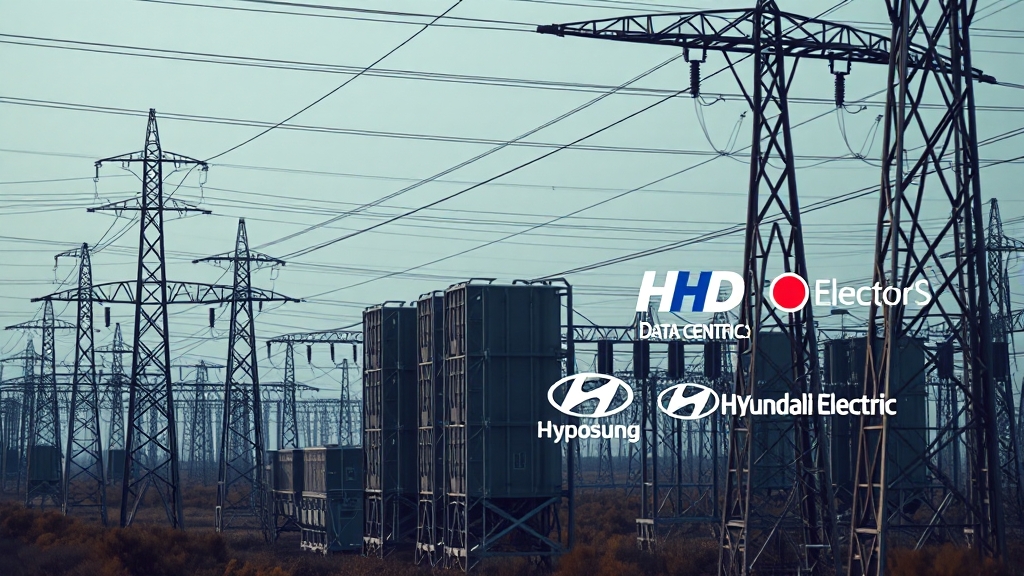 전력망 인프라 중요성과 투자 기회 (realistic 스타일)