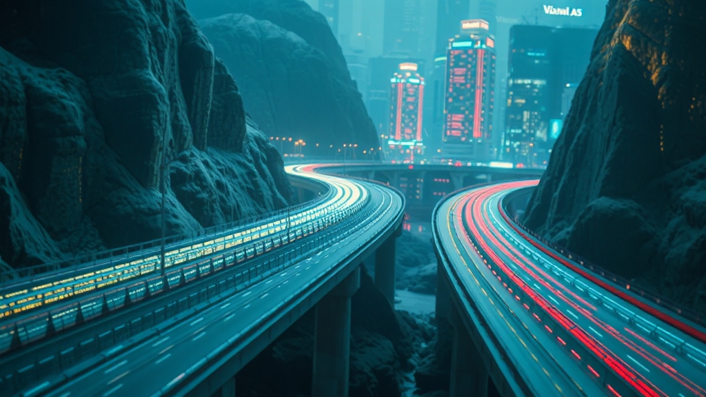 AI 반도체 HBM, 한국의 전략적 가치 (realistic 스타일)