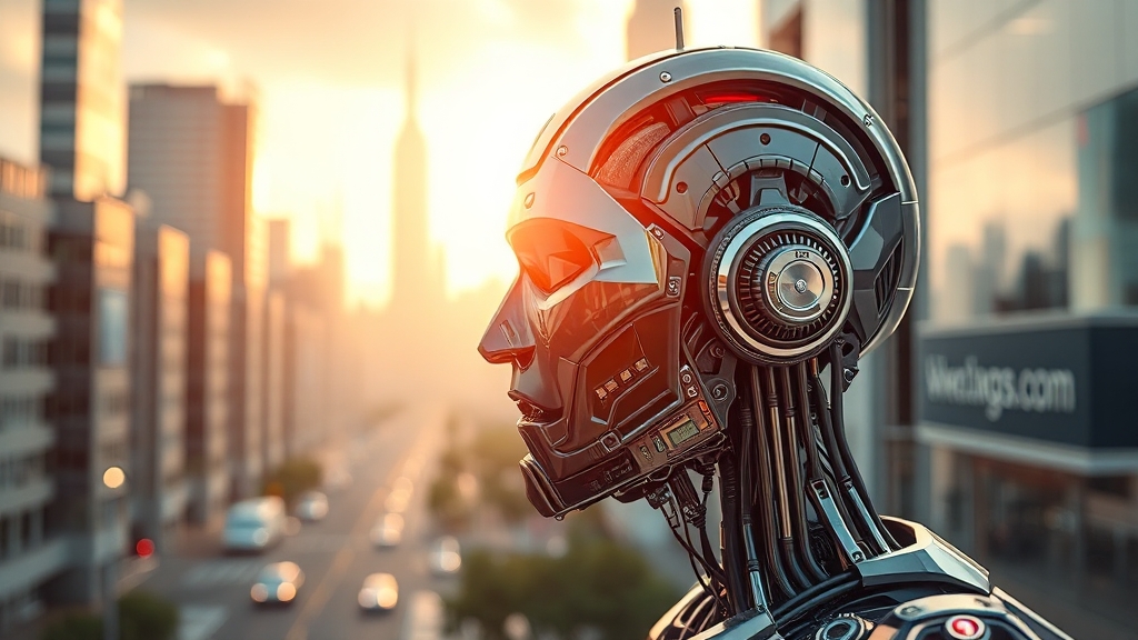 AI 시대, 플랫폼 기업의 부상 (realistic 스타일)