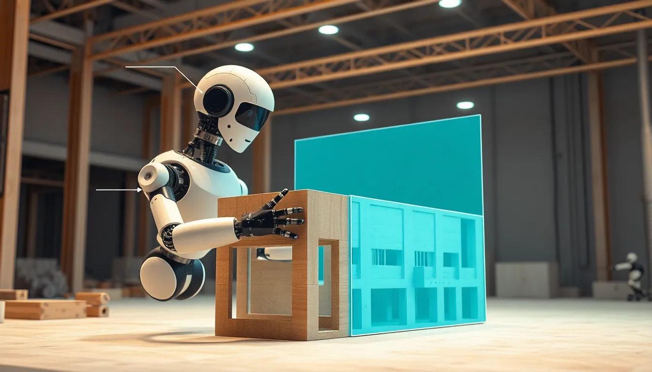 거미 로봇 샬롯 집 짓기